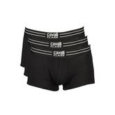 Cavalli Class Black Cotton Underwear -   -  Cavalli Class.